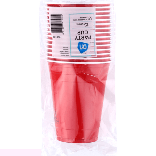 Party cups 15 stuks