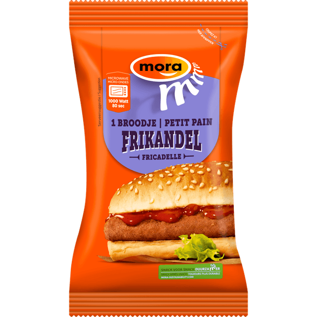 Mora Broodje Frikandel 140 g