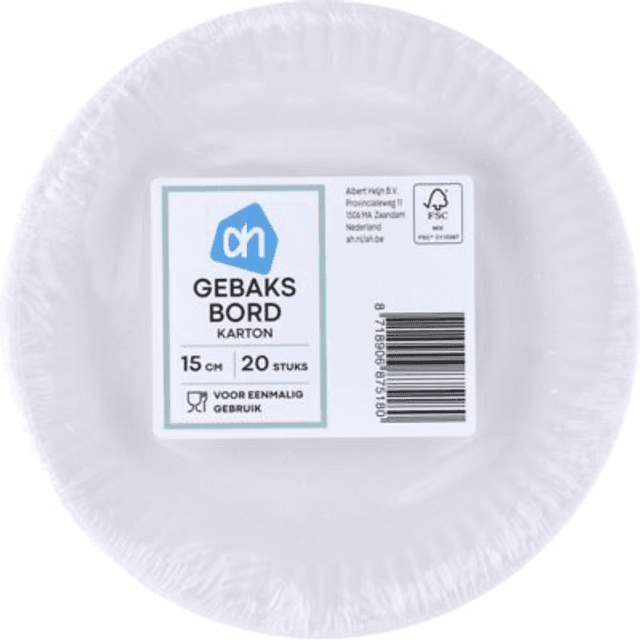 Gebaksbord 15 cm