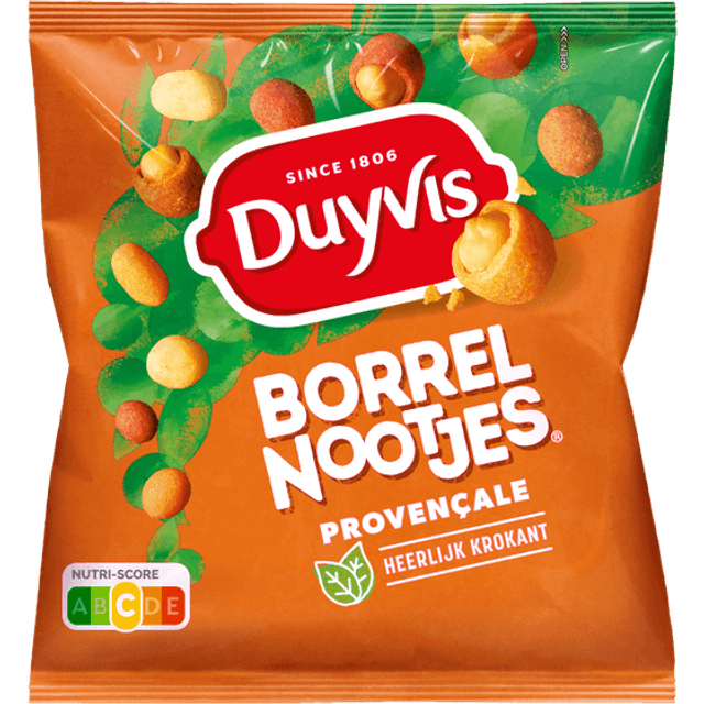 Duyvis Borrelnootjes provencal 125 gram 
